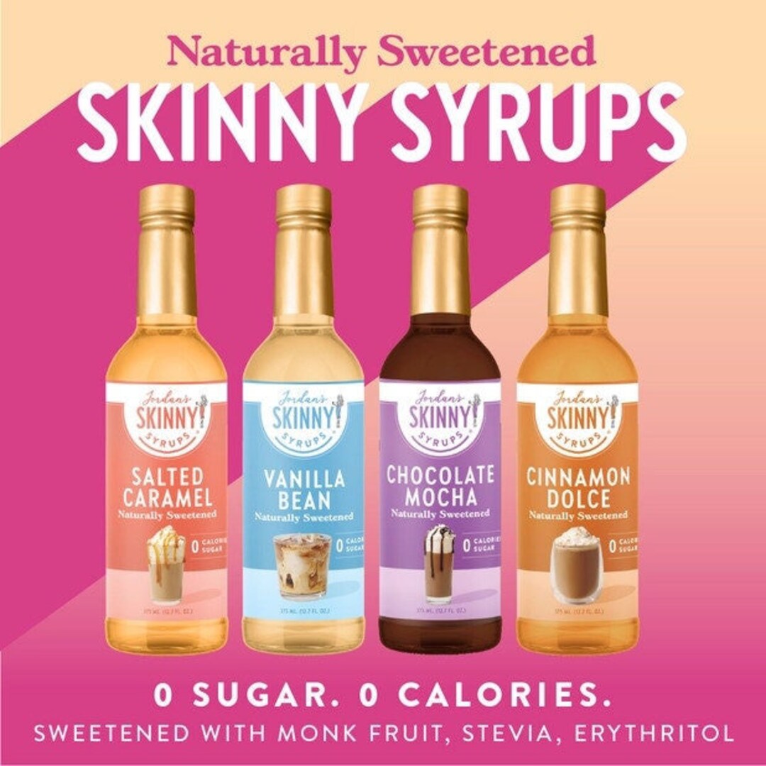 Naturally Sweetened Skinny Syrups, Coffee Syrups, Jordan's, Mocha