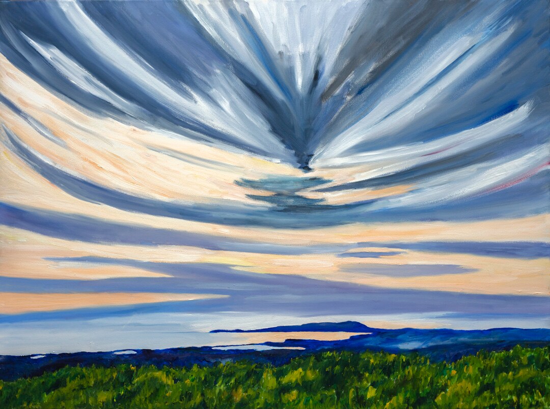 Storm Cloud and Point Reyes Headlands 2020 - Etsy