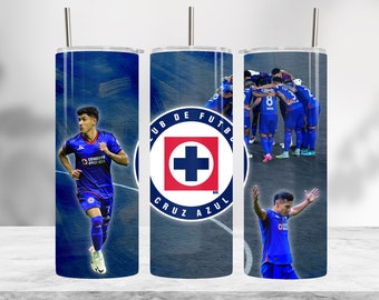 Envoltura de vaso Cruz Azul PNG solamente