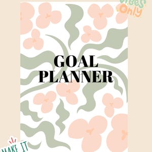 Printable Goal Planner Bundle | Daily, Weekly, Monthly & Quarterly Planning Worksheets for Effective Goal Setting