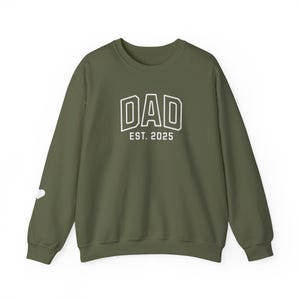 Dad Crewneck Sweatshirt - Gift for Dad, Father&#39;s Day Sweater, Family Apparel, Funny Dad Jumper, Cozy Dad Pullover