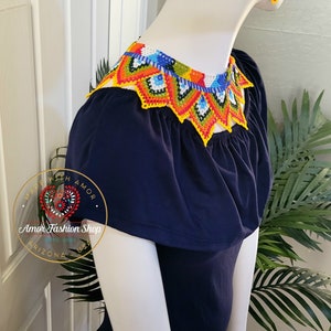 Indegenous  Beaded Necklace 3 Piece SET /Juego de Collar en Chaquira Huichol Artesanal