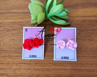 La Rosa Stud Earrings