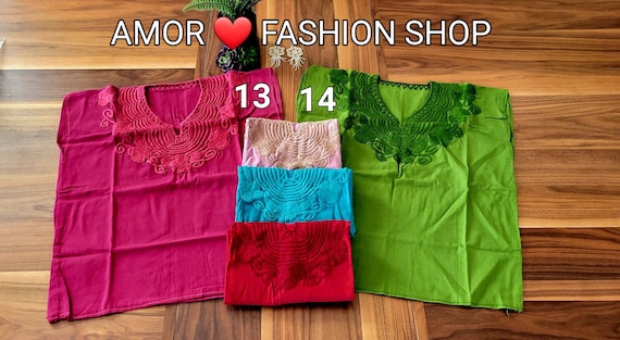 Embroidered Bohemian Top: Artesanal Blouse, M/L/XL/XXL