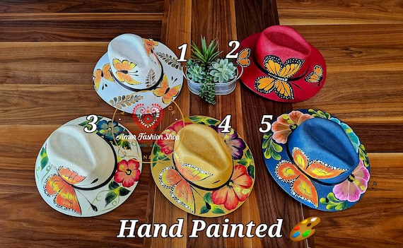 Painted cowgirl best sale hats