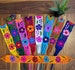 Beautiful Coloful Boho Hand Embroidered Belts Sash / Cintos - Fajas Coloridas Bordado a Mano 