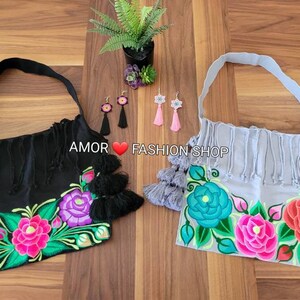 beach bolsa with tassels