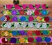 Colorful Embroidered Sash, Mexican Belt / Cintos, Fajos Coloridos Bordados Mexicanos 