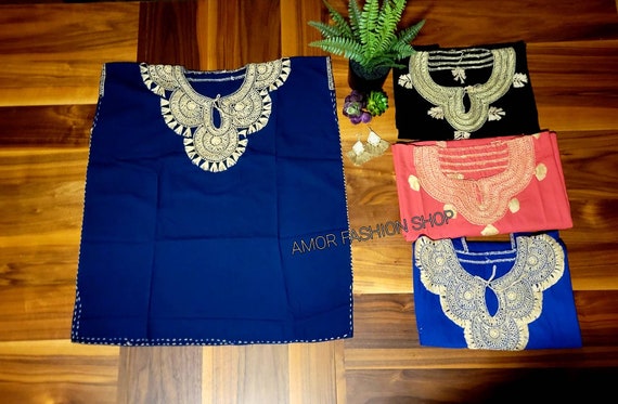 Boho Plus Size Hand Embroidered XL Tops / Blusa Bordado a Mano Artesanal Tallas Extra Grandes