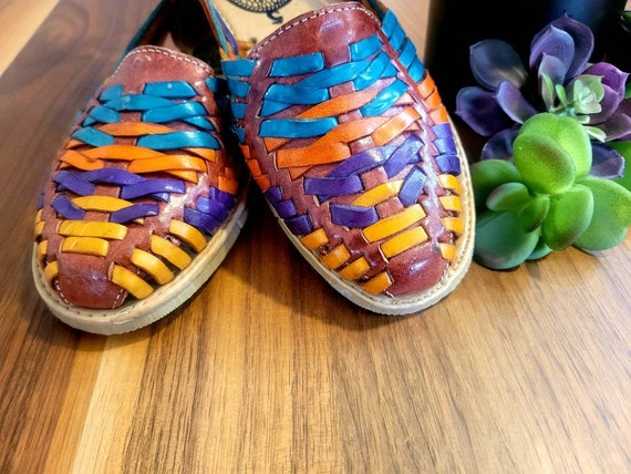 Mexican Leather Sandals Huaraches Calzado Artesanal De Piel