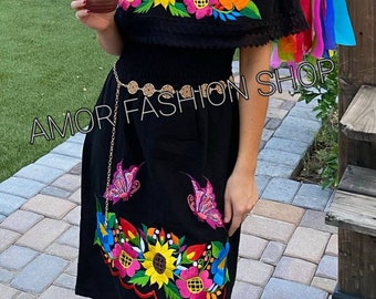 Vestido Mexicano | Etsy