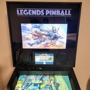 Pinball LCD Screen Bezel - Fits AT Games Legends Pinball- dmd - ALP