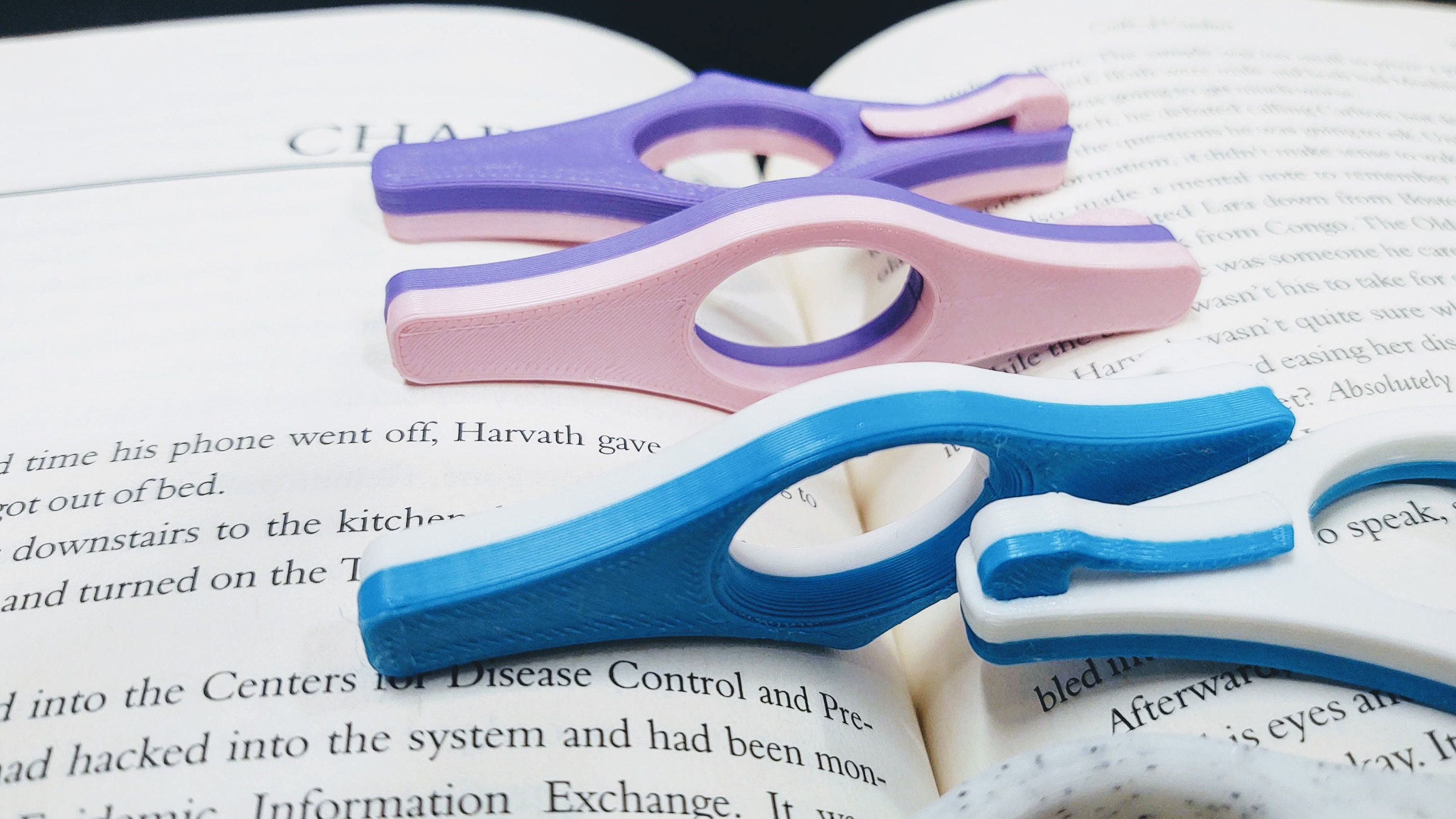 Book Holder W/ Clip Page Holder Gift Bookmark 3D Etsy Singapore