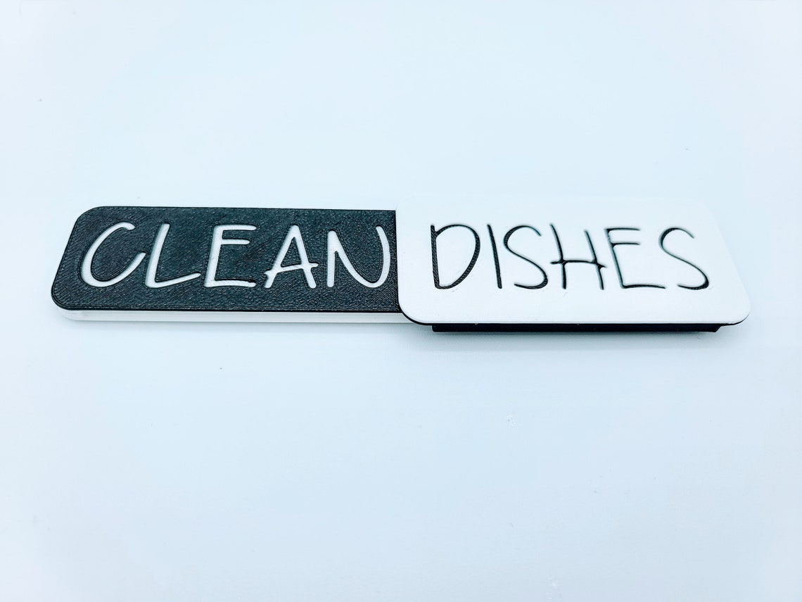 Dishwasher Chore Chart Sign Etsy