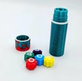 Gonggi Game with Travel Case - Metal Weighted 6 Grams Each Piece