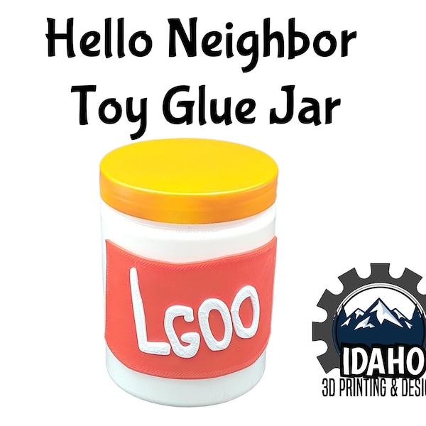 Hello Neighbor - Glue Jar "Lgoo"