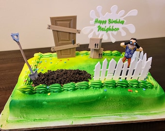 Hello Neighbor -Birthday Cake Topper *Fan Inspired* Birthday Party