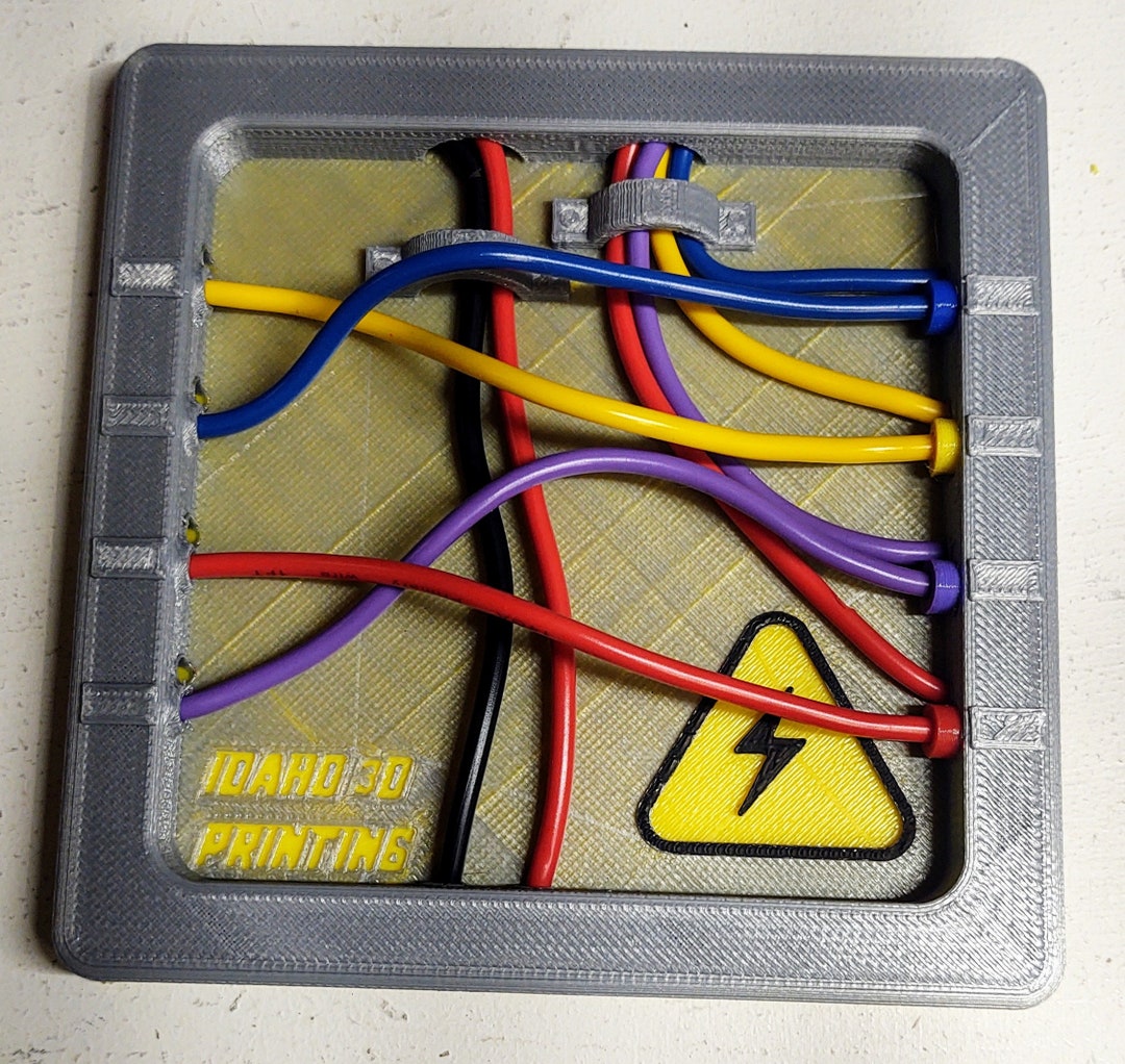 Connect Wiring Puzzle Electrical - Astronaut Spaceship - Etsy