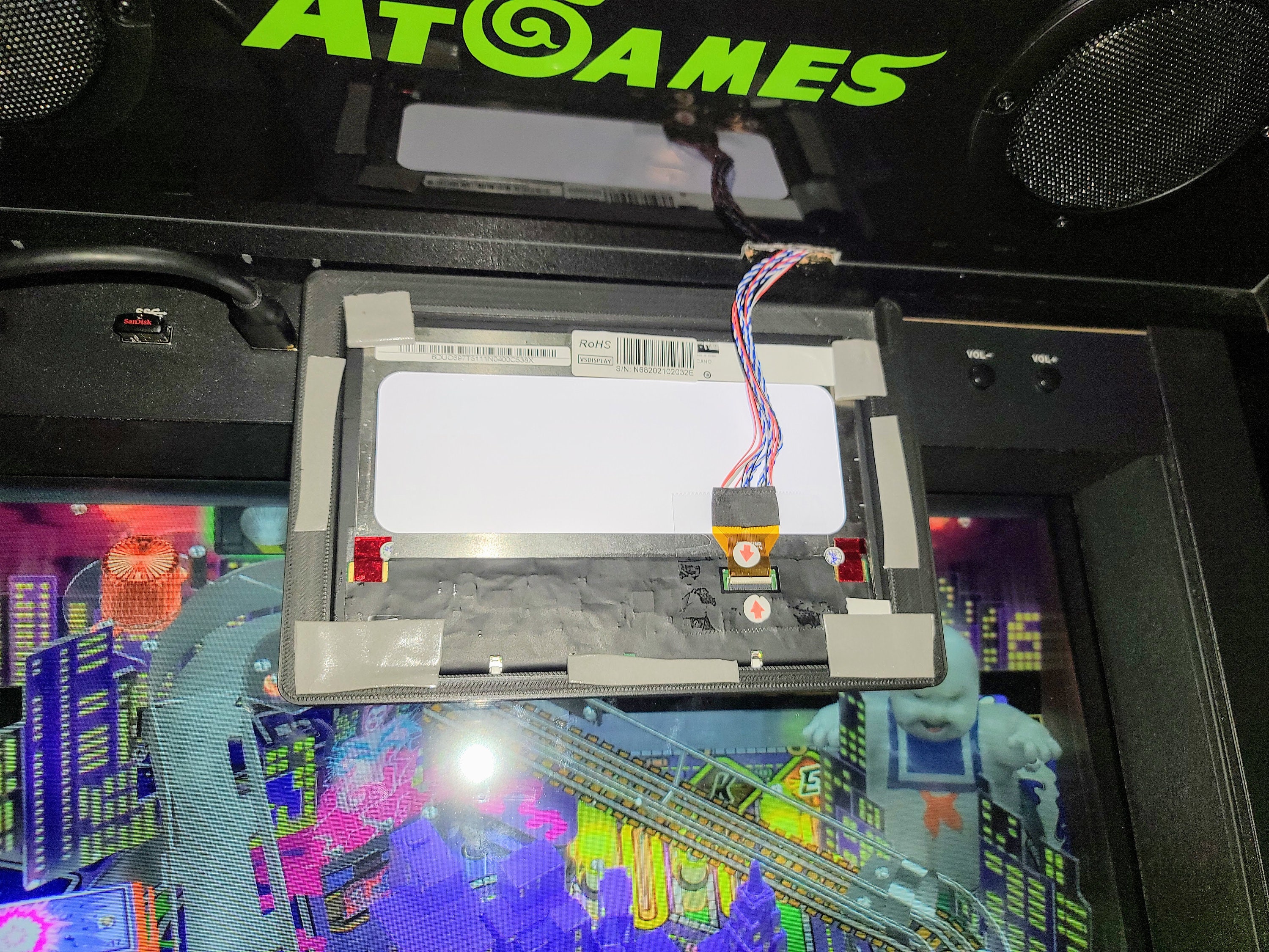 Pinball LCD Screen Bezel Fits AT Games Legends Pinball Dmd Etsy UK