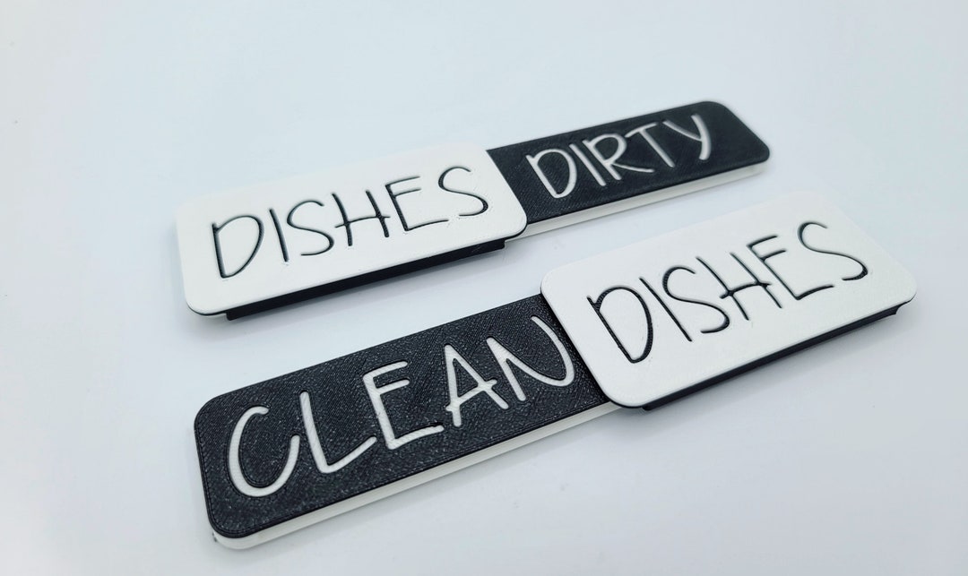 Dishwasher Chore Chart Sign Etsy