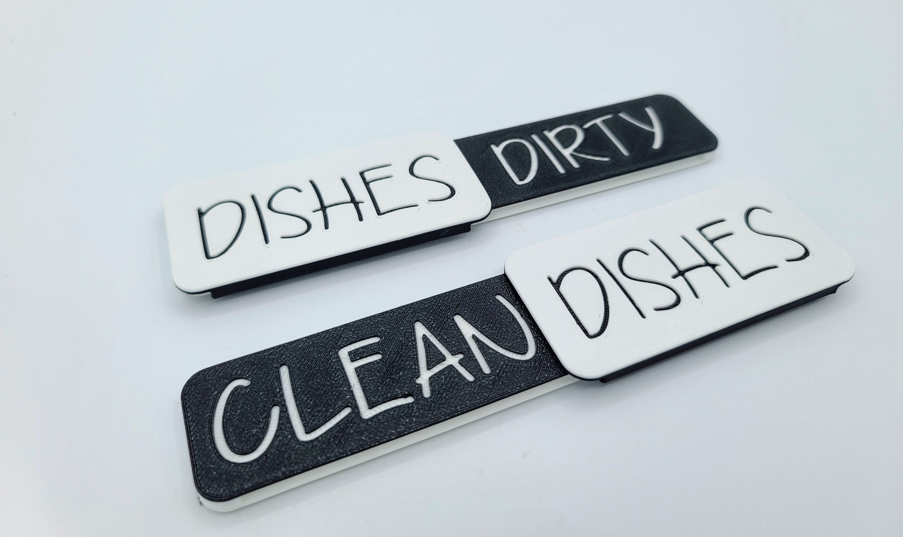 John And Jamie Dirty Clean Dishwasher Magnet