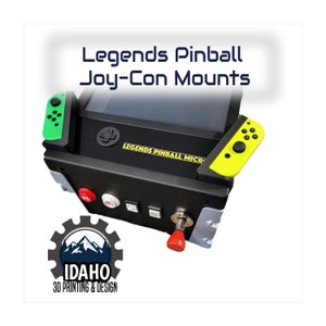 Legends Pinball - Nintendo Joy-Con Mounts- Fits Regular and Micro