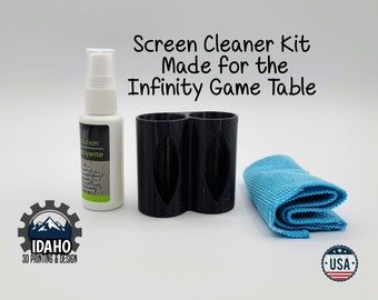 Mountable Screen Cleaner Kit - Fits  Infinity Game Table Arcade