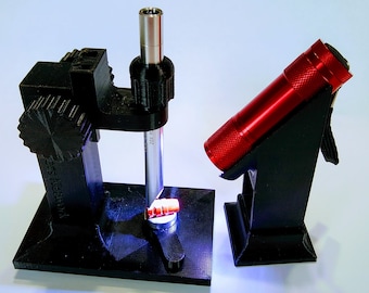 Soporte para microscopio para el kit de prueba de dureza de plomo Lee