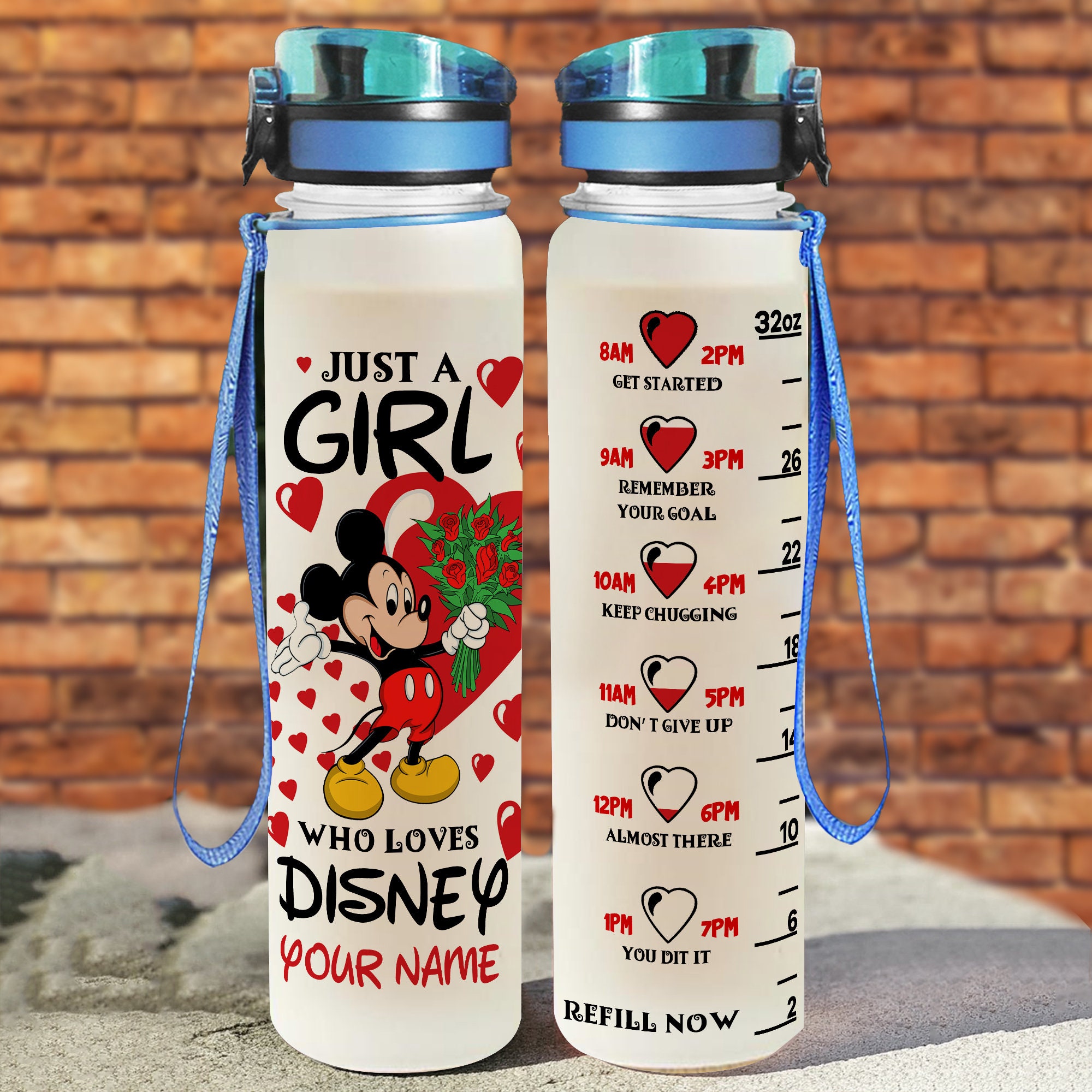 Disney Water Tracker Bottle – Stitch Live By The Sun Love By - Inspire  Uplift