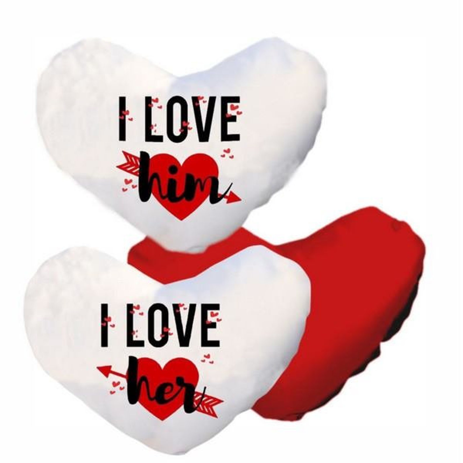 Heart Pillow heartshaped pillow Valentine's Day Etsy