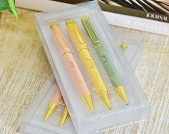 Inspirational Pen Set | Christian Gifts, Bible Study Pens