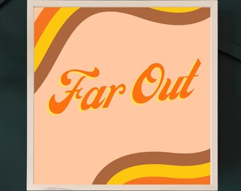 Far Out Wall Art - Etsy