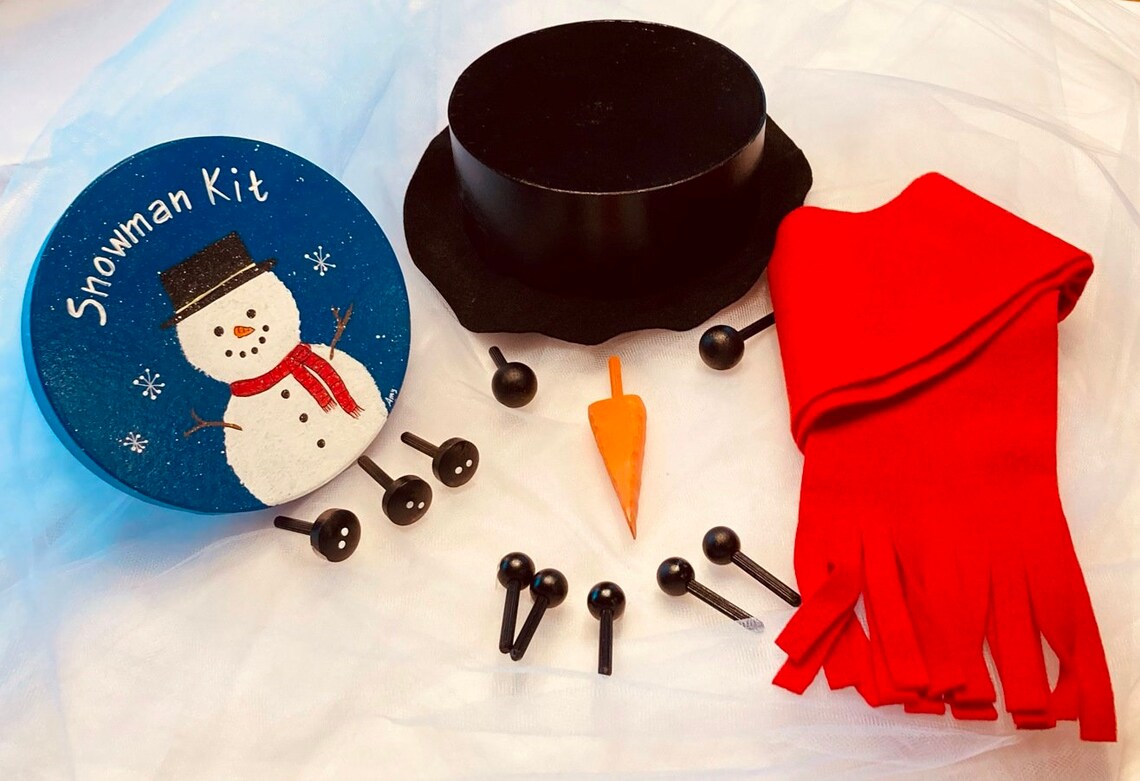 Snowman Kit Etsy