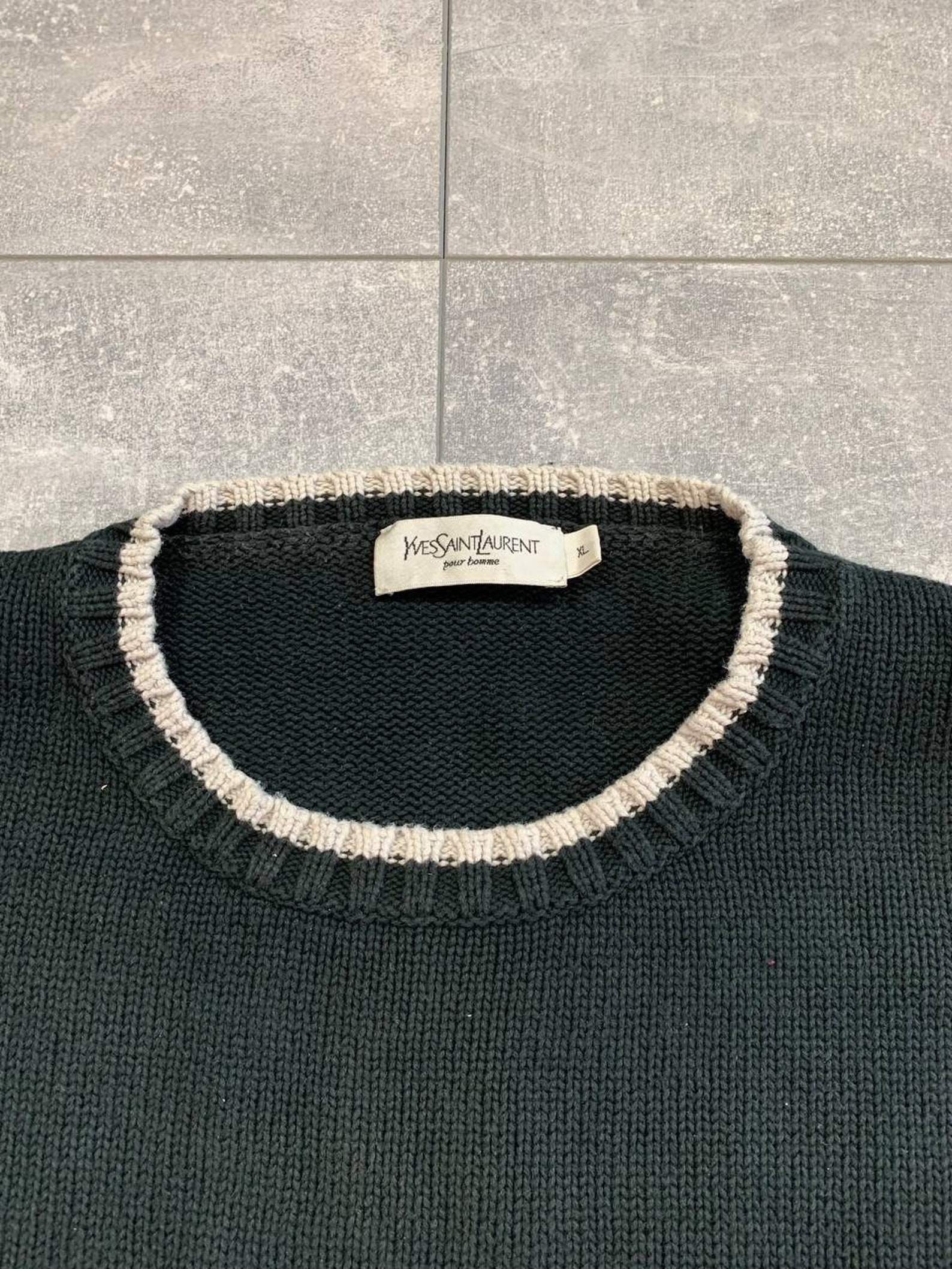 ysl vintage crewneck