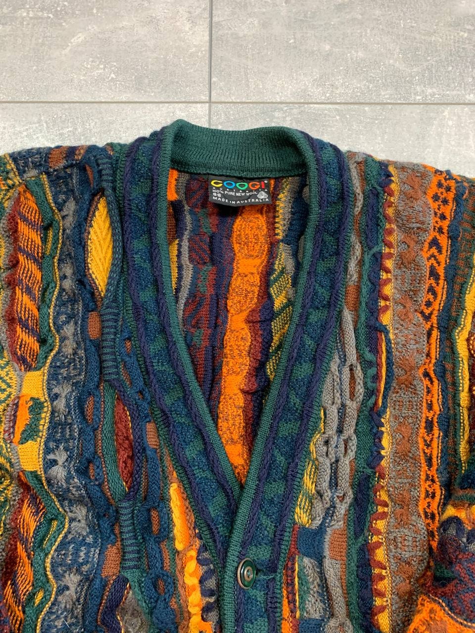 Coogi vintage cardigan button vntg 90s sweater | Etsy