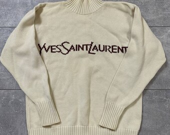 yves saint laurent jumper vintage