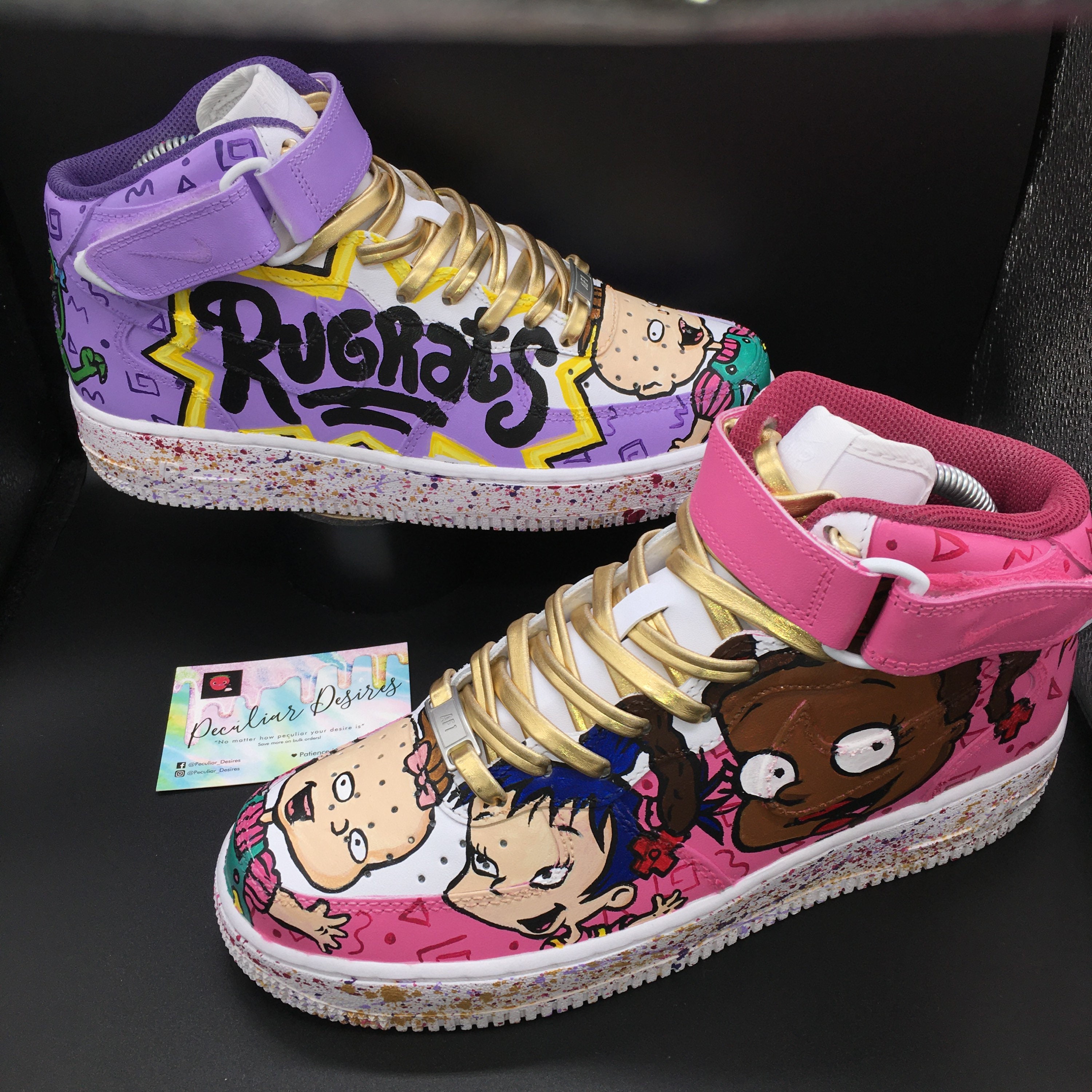 custom air force 1 rugrats