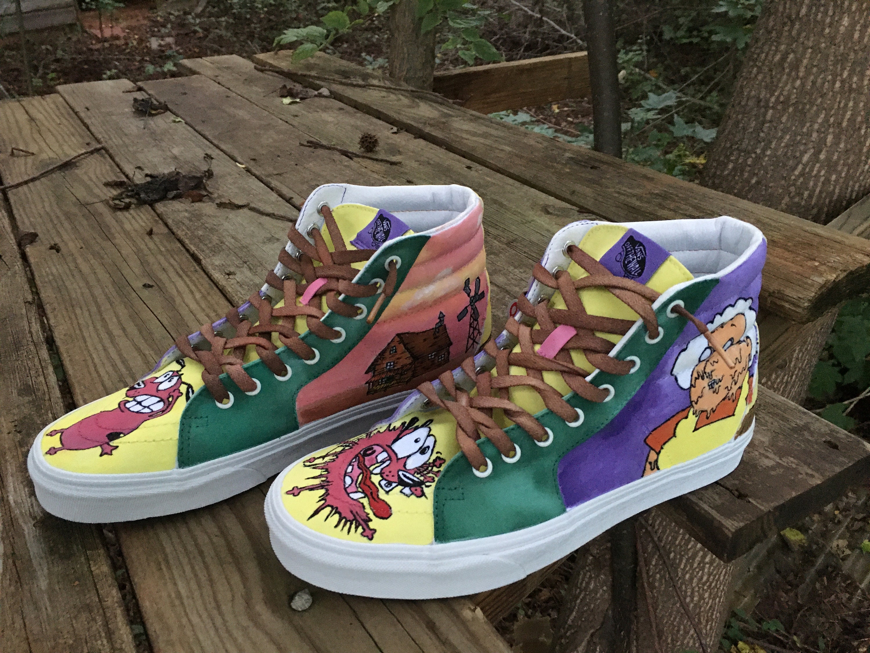 high top dog vans