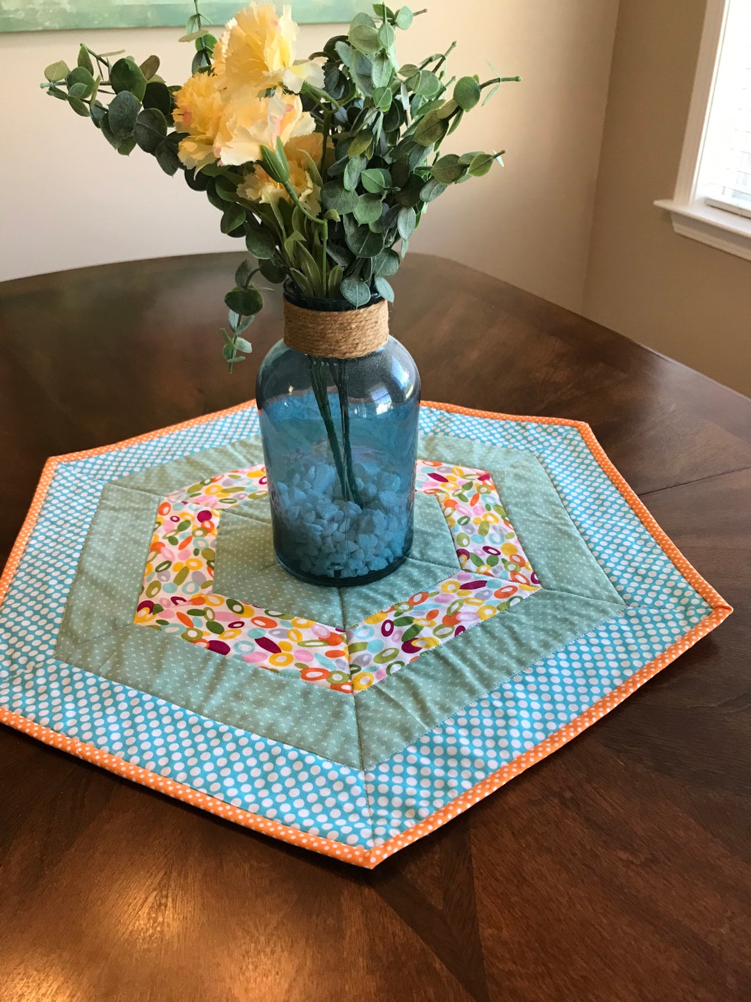 Spring Table Topper Easter/spring Table Topper - Etsy