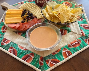 Football Hexagon Table Topper