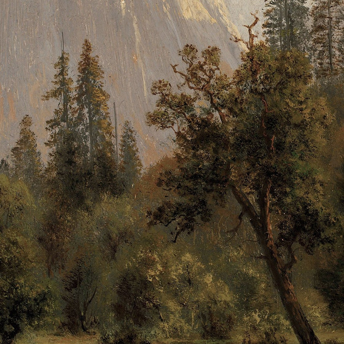 Moody Landscape Painting Printable Art 363 Etsy