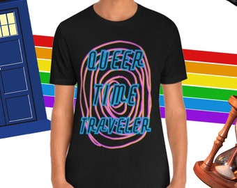 Queer Time Traveller Unisex Jersey Short Sleeve Tee