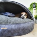 DOG Cave Bed, Natural Wool, Anti Allergenic product logo