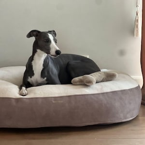 THE DOG BED 4 colors, Velor Dog Bed, Cotton Dog Bed, Large Dog Bed, Washable Dog Bed, Dog Bed, Pet Bed, Dog House Indoor, Dog Gift