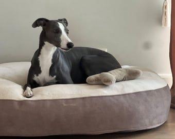 THE DOG BED 4 colors, Velor Dog Bed, Cotton Dog Bed, Large Dog Bed, Washable Dog Bed, Dog Bed, Pet Bed, Dog House Indoor, Dog Gift