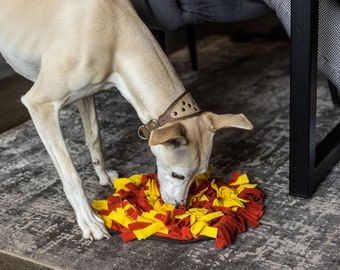 Chistmas gift for dog, Snuffle Mat For Dogs - Soft Fleece Interactive Dog Toy