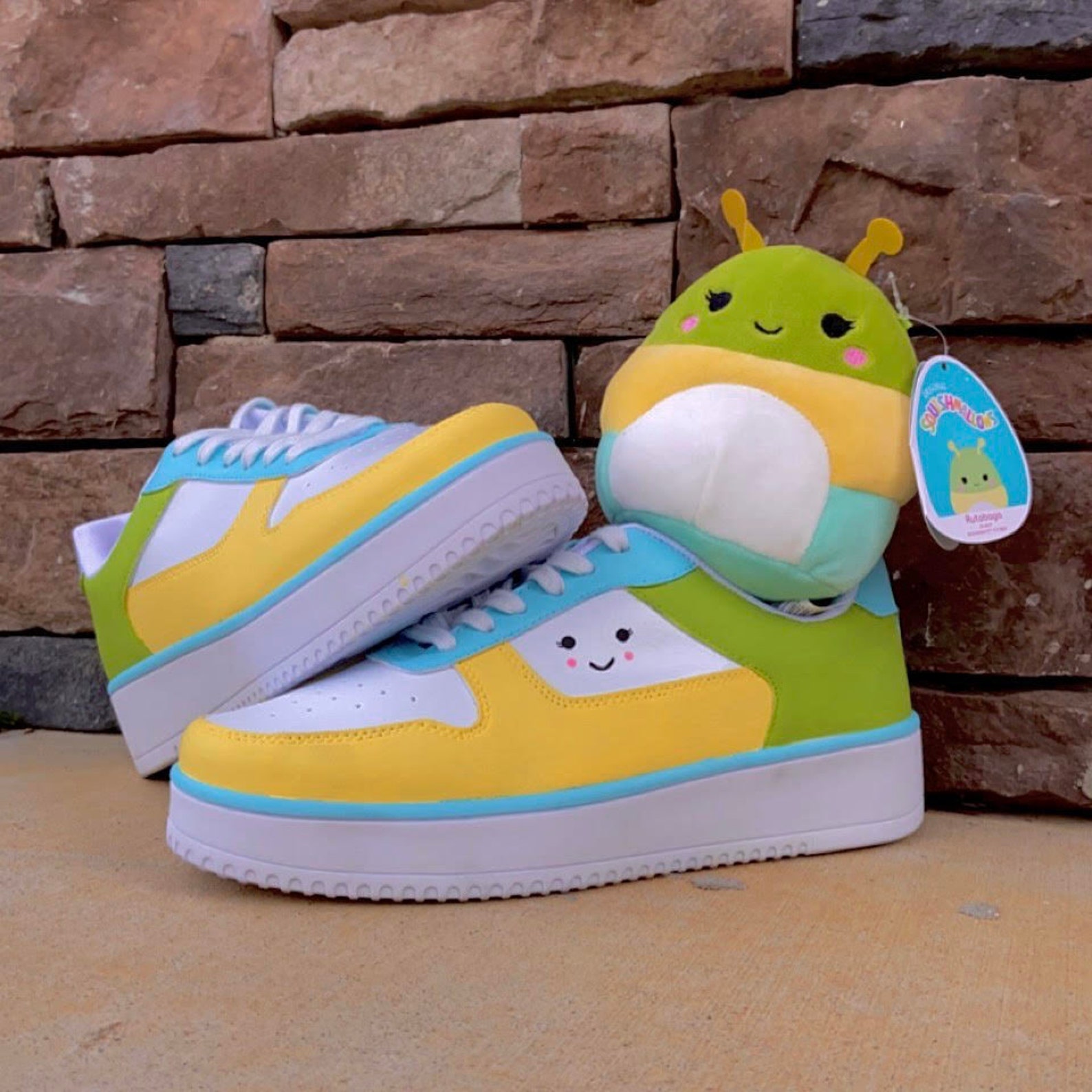 Squishmallow Designed Air Force One Knockoff Shoes Etsy