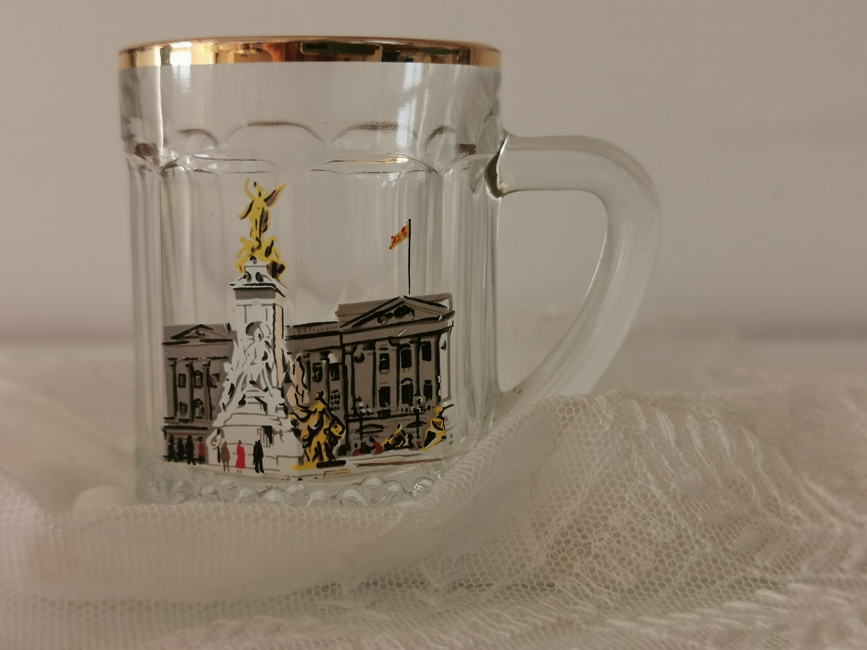 Vintage London shot glass Etsy