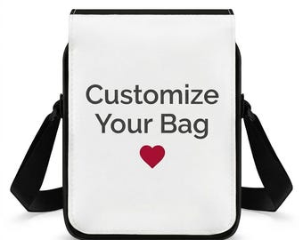 Customized Cross Body Bag | Sublimation Blank Crossbody Bag