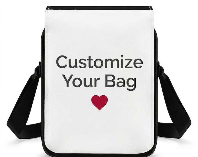 Featured listing image: Customized Cross Body Bag | Sublimation Blank Crossbody Bag